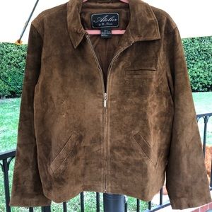 Women’s suede leather jacket